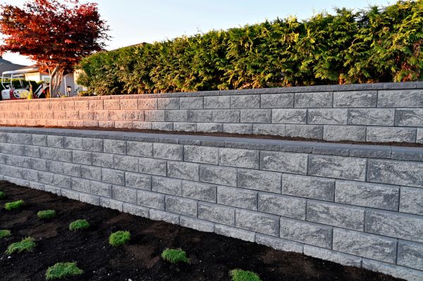 Concrete Retaining Wall Installation in Pensacola