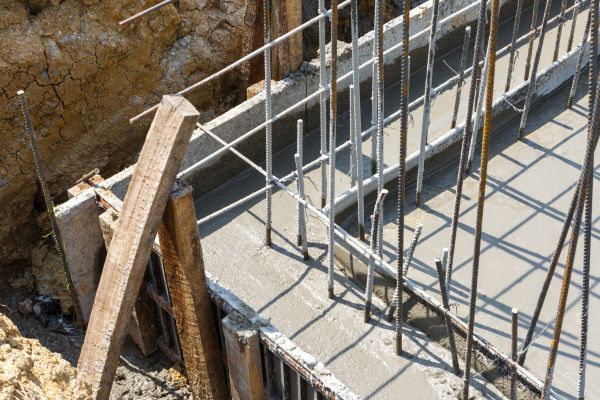 Concrete Footing Pouring in Pensacola