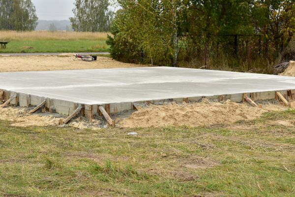 Slab Foundation Installation in Pensacola