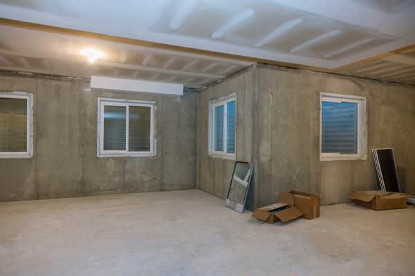 Basement Concrete Installation in Pensacola