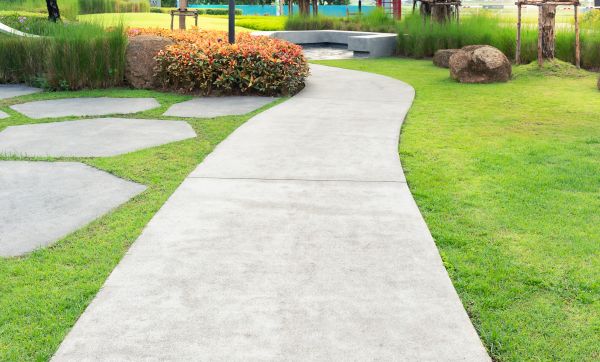 Sidewalk Addition in Pensacola
