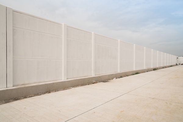 Concrete Fence Construction in Pensacola