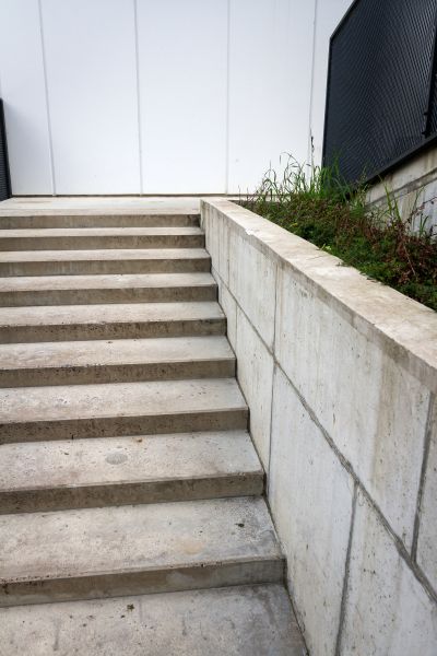 Cement Stair Installation in Pensacola