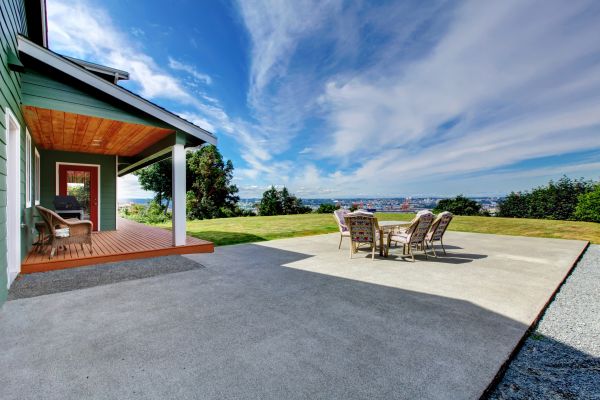 Backyard Concrete Paving in Pensacola