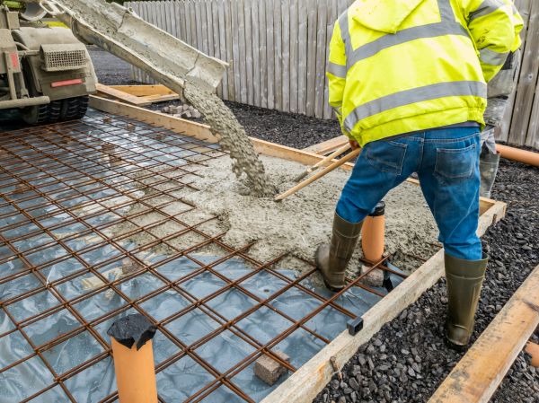 Basement Slab Pouring in Pensacola