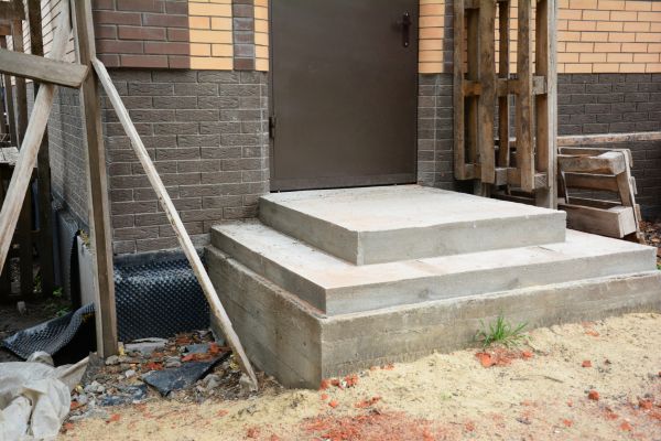Cement Steps Construction in Pensacola