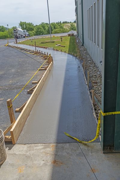 Concrete Sidewalk Paving in Pensacola