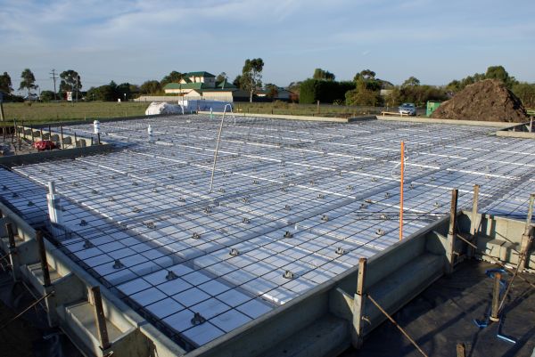 Barn Pad Construction in Pensacola