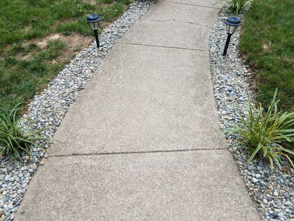 Cement Path Construction in Pensacola