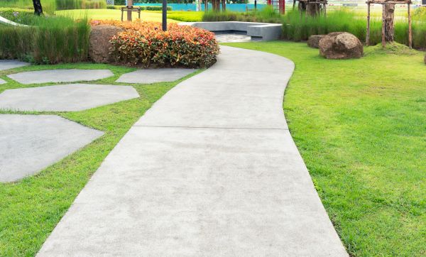 Concrete Sidewalk Installation in Pensacola