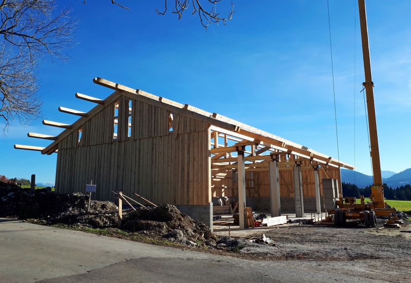Barn Foundation Construction