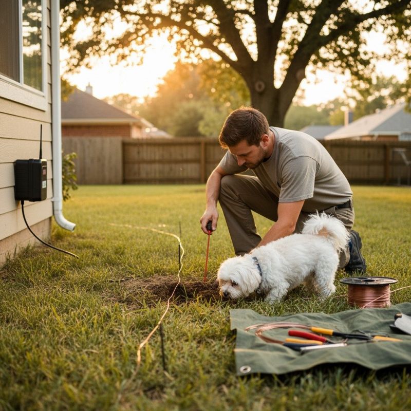 Concrete Fence Installation